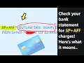 What s SP AFF charge on credit or debit card Is it a scam transaction on your bank statement