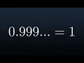 I m Settling This Math Debate Forever 99 repeating 1