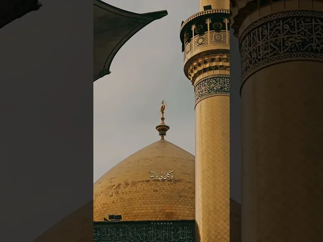 ⁣لا عذب الله أمي انها شربت حب الوصي وغذتنيه باللبن .. #الشيخ_شبر_معله