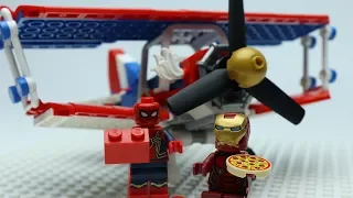 Lego Spider-man and Iron Man Brick Building 31076 Superheroes Animation - Lego Creator 31076