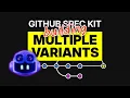 Building Multiple Implementations Of The Same Spec with GitHub Spec Kit