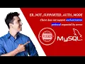 Mysql ER - NOT