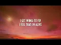 Céline Dion - I'm Alive (Lyrics) |"When you call on me When I hear you breathe"|