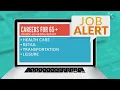 In demand jobs for workers over 65