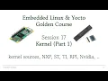 Embedded Linux Yocto S17 - Kernel