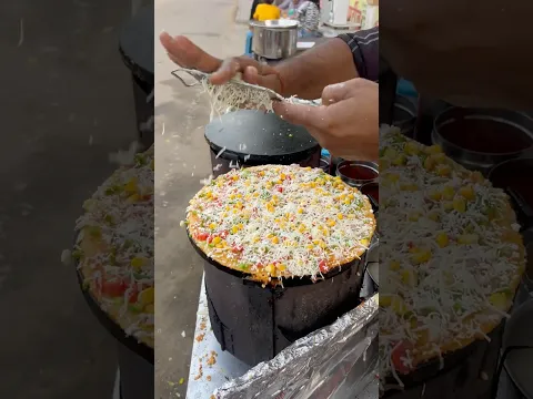 Fully Cheese Loaded Pizza Dosa of Jaipur #shorts #food #streetfood