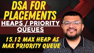 15 12 How Max Priority Queue can be Implemented using Max Heap