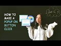 How to create Popup on Button Click for WordPress