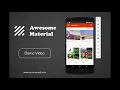 4 Awesome Material Directory UI Template with Google Material Design