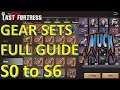 Last Fortress Underground - Gear Sets Full Guide