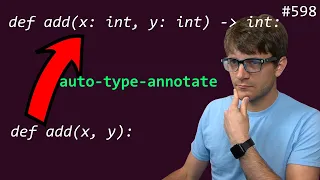 automatic python types