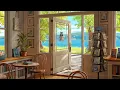 Summer Coffee Shop Bookstore Ambience - Feel Good Jazz for a Sunny Day