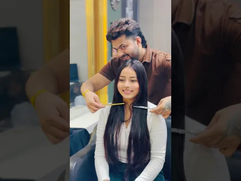 😱Long to short Haircut✂️🦋#haircut #shorts #viralshorts #reels #hairstyle #hair #viral #yt