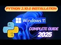 How to Install Latest Python 2025 on Windows
