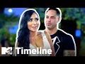 Angelina Chris Relationship Timeline Jersey Shore Family Vacation