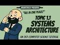 1 1 Systems Architecture full topic revision OCR J277 9-1 Computer Science