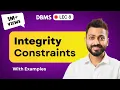 Lec-8 Integrity Constraints in Database with Examples