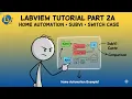 LabVIEW Tutorial Part 2A Home Automation with Switch Case Comparison SubVI N3