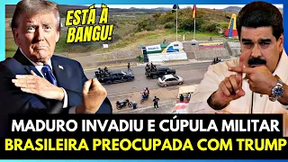 APESAR DE INVASÃO DE MADURO CÚPULA MILITAR DO BRASIL ESTÁ PREOCUPADA COM TRUMP