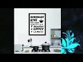 KP-92 Wall Art Posters kitchen Funny Quotes Homemade Kiss