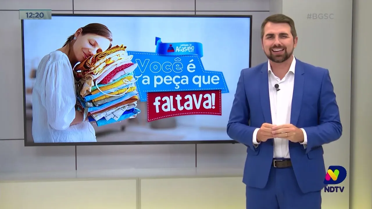 NDTV lança desafio para saber qual região consegue arrecadar mais peças na campanha do agasalho