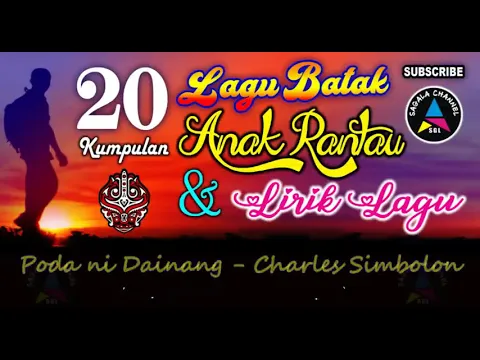 Download MP3 LAGU BATAK ANAK RANTAU \u0026 LIRIK LAGU - LAGU BATAK SEDIH \u0026 LIRIK - 20 Lagu Batak Anak Rantau \u0026 Lirik