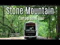 Stone Mountain GA - Full Campground Tour with Map