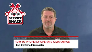Marathon Service Shack Ep 7 - How to Operate a Self-Contained Compactor
