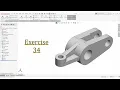 SOLIDWORKS Beginners Tutorial Exercise - 34 with narration