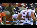 Chubb misses tackle vs the run unblocked off the edge