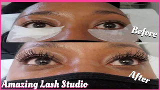 I Tried Amazing Lash Studio My First Lash Extension Experience