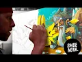 Download Lagu surrealistic 3D graffiti CANVAS ft. @edmunpdf | full process