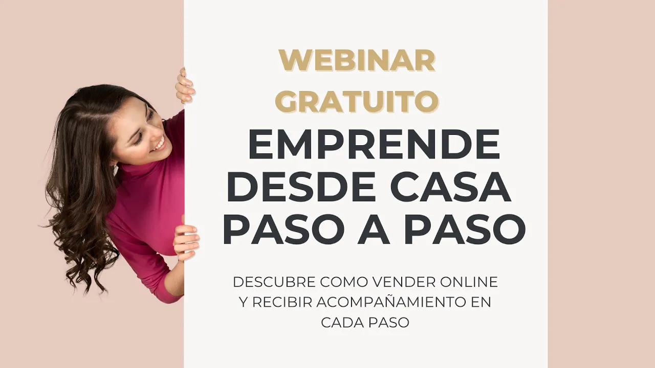 Emprende desde casa paso a paso | Aprende cómo vender online y crear tu negocio desde cero
