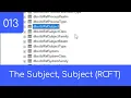 013 - The Subject Subject