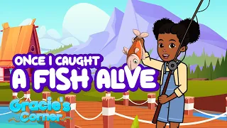 Once I Caught A Fish Alive Counting With Gracie S Corner Nursery Rhymes Kids Songs  Once I Caught A Fish Alive Counting With Gracie S Corner Nursery Rhymes Kids Songs