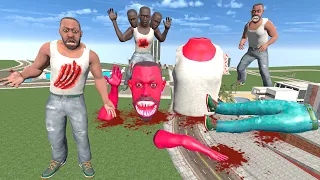 Franklin Found Red Devil Franklin Body Parts In Indian Bike Driving 3d