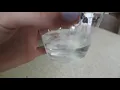 Water and isopropanol rubbing alcohol 2 propanol