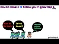 how to make a AI follow the player in gdevelop 5