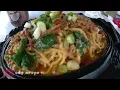 Lagu Nyobain makan MIE AYAM HOT PLATE ditengah persawahan #mieayam #diaryvlog