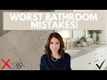 Don t make these bathroom design mistakes