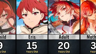 Evolution of Eris Greyrat in Mushoku Tensei Jobless Reincarnation