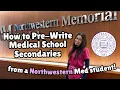 How I Pre-Wrote My Med School Secondaries and Saved 100 Hours Cecile S