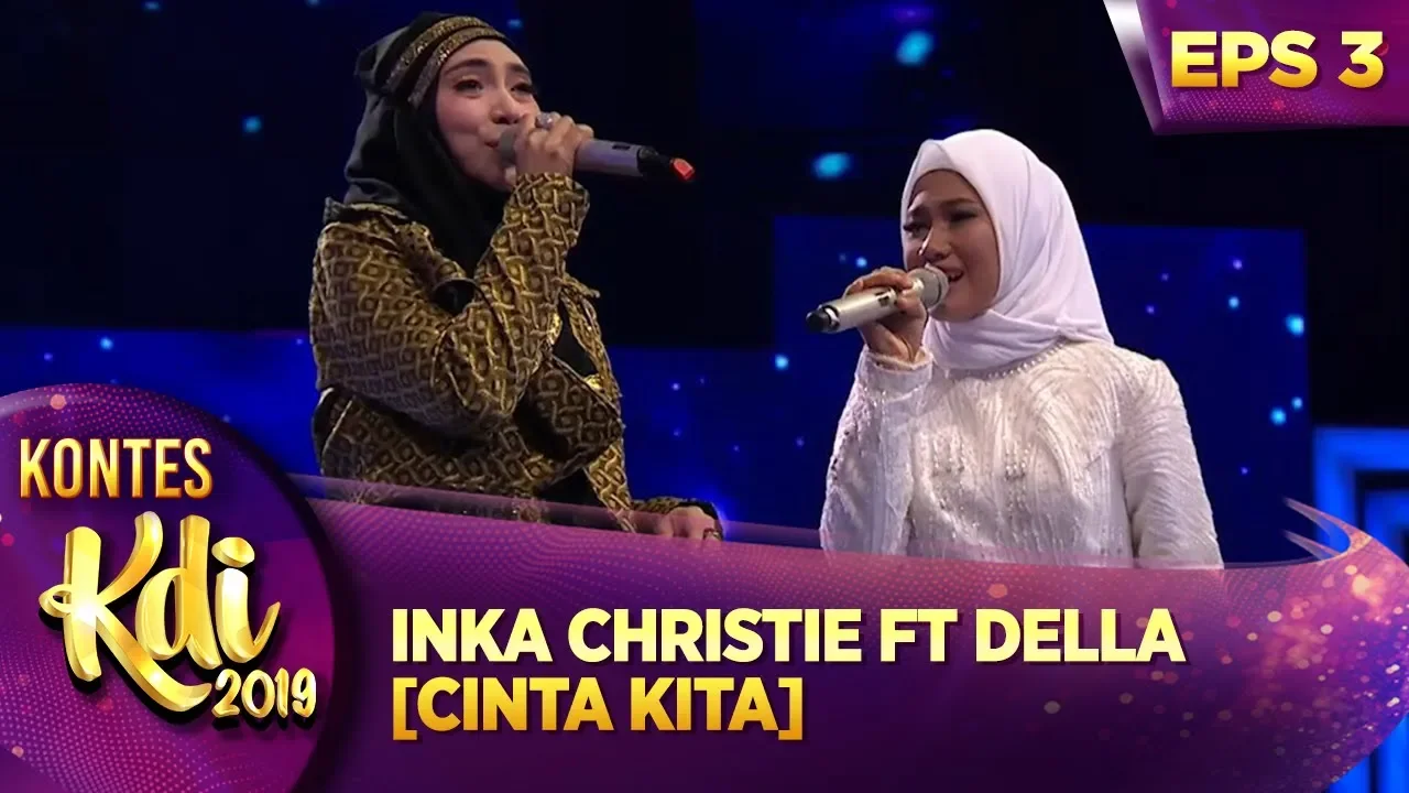 KEREN BANGET!! INKA CHRISTIE FT DELLA [CINTA KITA] - KONTES KDI EPS 3 (5/8)