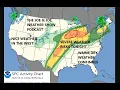 Hot Weather For Mid April Severe Weather Risks A Sharp Cold Front Arrives Sunday
