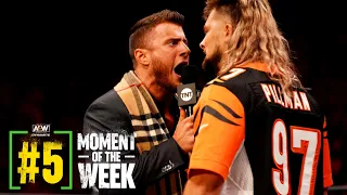 things get personal between mjf and cincinnati ohio aew dynamite 9 8 21