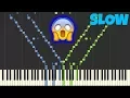 Download Lagu Canon Rock Version [Slow INSANE Piano Tutorial] (Synthesia/Sheet Music) //Takushi Koyama