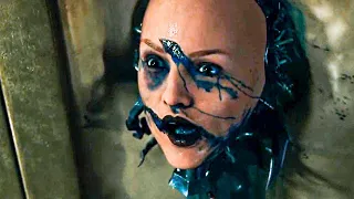 alita vs androids fight in the valley extended scene alita battle angel 2019 movie clip