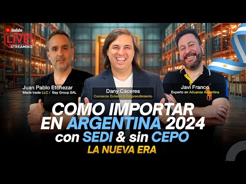 Download MP3 COMO IMPORTAR ARGENTINA 2024 - con SEDI y SIN CEPO, la nueva ERA