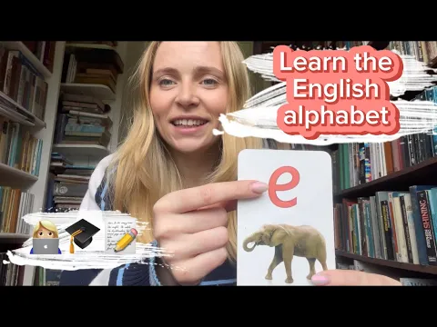 Your FIRST English lesson on how to pronounce letter sounds and letter names📝 🍎