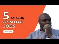 Amazon Customer Service Remote Jobs Near Me - Best Remote Jobs Customer Service Jobs